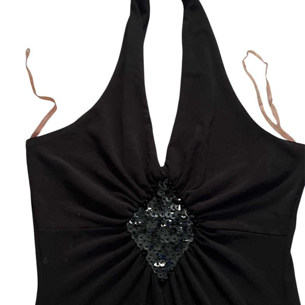 Y2K Forever 21 Black Halter dress